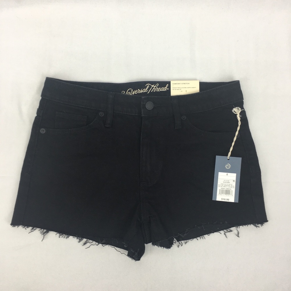 Universal Thread Denim High Rise Shortie Shorts
